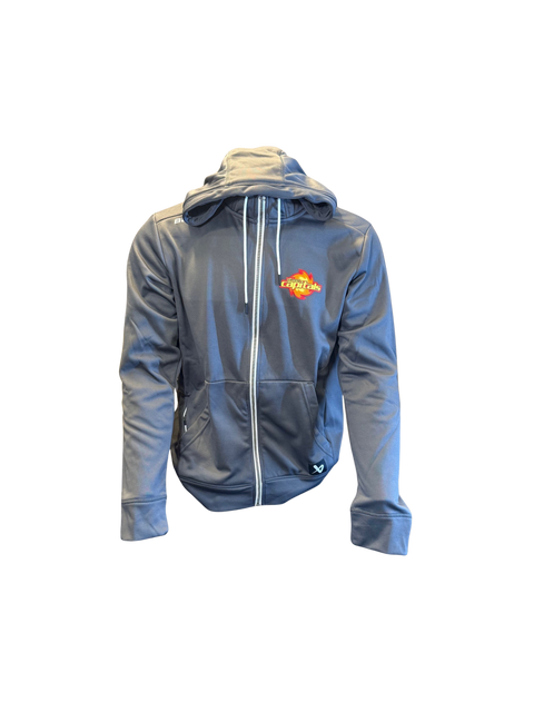 Bauer Fleece Zip Hoodie Grau