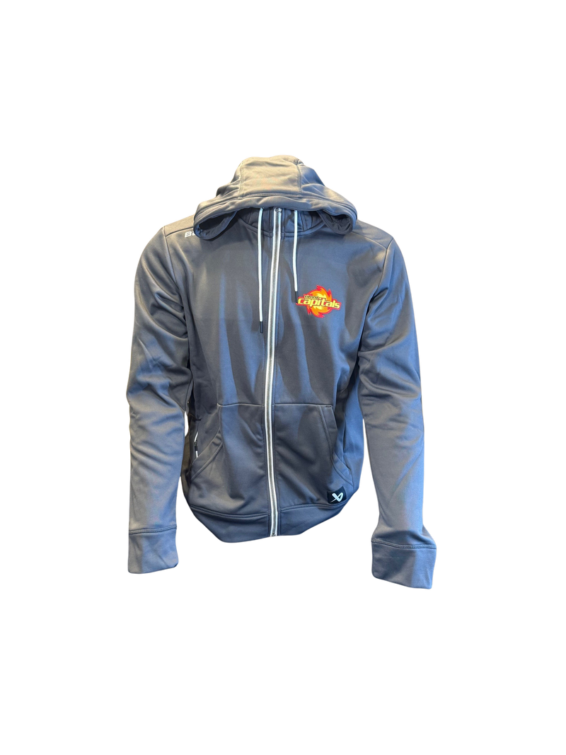 Bauer Fleece Zip Hoodie Grau
