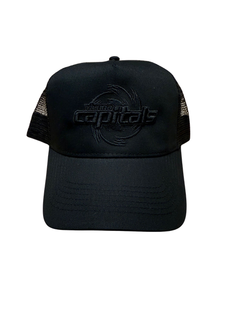 Kappe Schwarz auf Schwarz