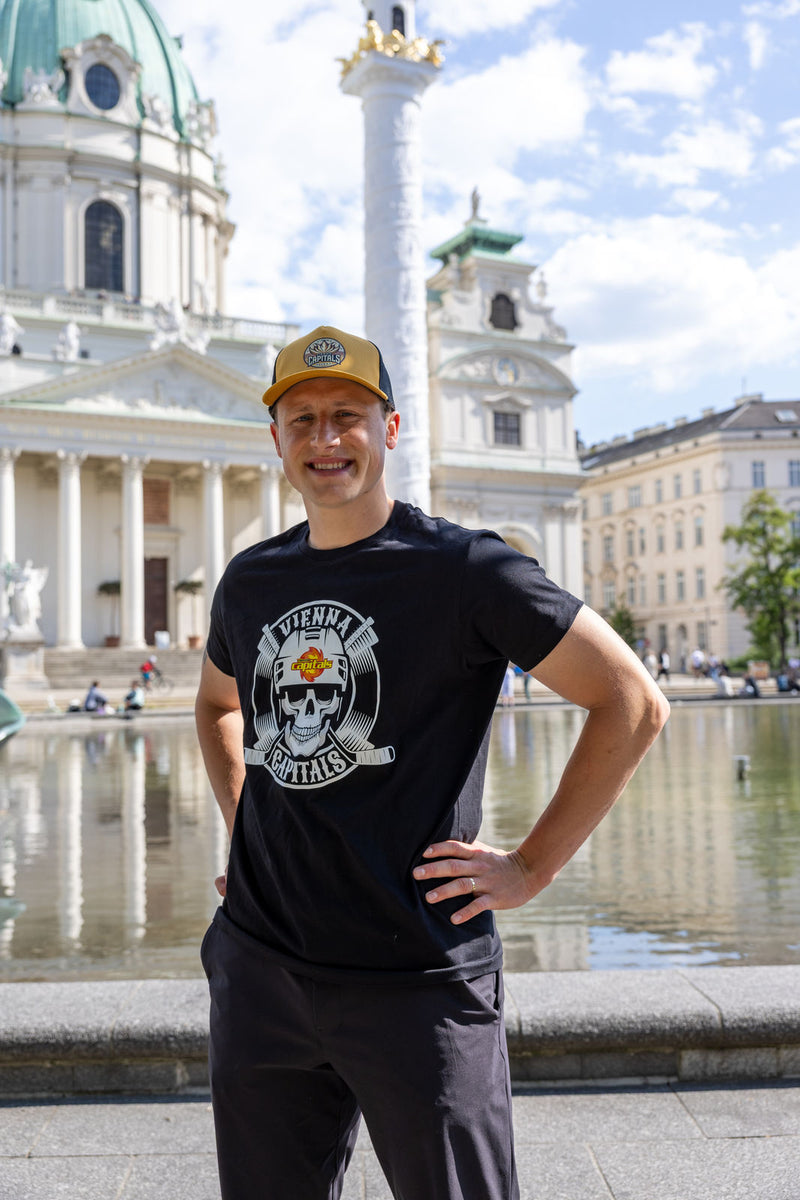 Herren T-Shirt Totenkopf