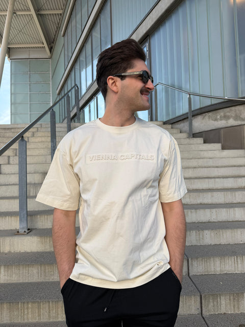 Vienna Capitals Essential Tee – Sand