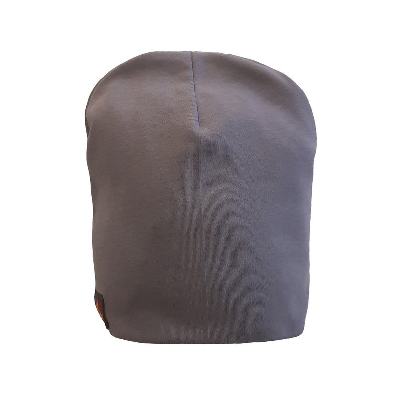Jersey Beanie grau