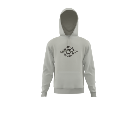 Herren Hoodie 3D grau