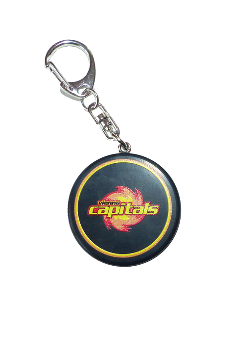 Schlüsselanhänger Mini-Puck Logo